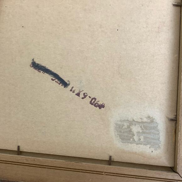 Henry Sandler Lithographic print home decor still life wood frame wall decor - Picture 10 of 10